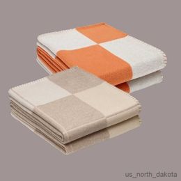 Blanket Blanket Cashmere Luxury Throw Blanket for Sofa Soft Wool Fleece Knitted Blanket Home Office Throw Bed R230616