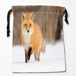 Storage Bags Animal Nature Drawstring Custom Printed Receive Bag Size 18X22cm