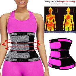 Women's Shapers Waist Trainer Corset Neoprene Sweat Sauna Slimming Belt For Women Weight Loss Girdle Trimmer Body Shaper