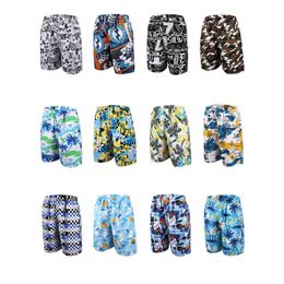 Men's Beach Shorts Swim Trunks Summer Surf Short Waterproof Board Shorts Quick Dry Pants With Mesh Lining And Pockets Pool Sea Beach Men Vacation Shorts