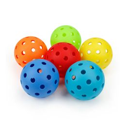12Pcs 74MM 40 Holes Pickleball Balls Outdoor Golf Training Balls Golf Ball Golf Accessories