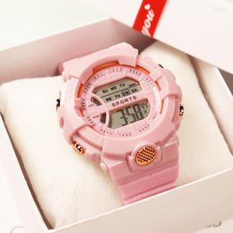Wristwatches Fashion Brand Youth School Student Electronic Watch Boy And Girl Classic Hand Clock G Sports Digital