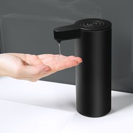 Liquid Soap Dispenser Black Sensor Non-contact Liquid Soap Dispenser for Kitchen Automatic Washing Hand Machine Washer Shampoo Detergent Dispenser 230616