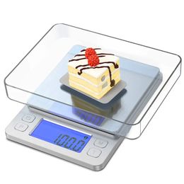 1pc Digital Food Scale, Kitchen Scale For Food Ounces And Grams, High Accuracy Mini Gramme Scale For Cooking, Baking, Jewelry, Tare Function
