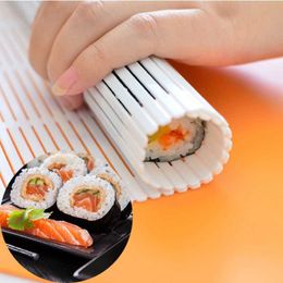 New DIY Sushi Maker Food Grade PP Rolling Mat Sushi Rolls Tools Reusable Household Tools Kitchen Gadget Sets Mold Sushi Tools