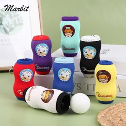 Golf Bags 1Pcs Cartoon Mini Ball Bag Small Protective Cover Portable Waist Pack Hold 2 Balls Practice Accessories 230616