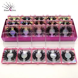 Makeup Tools Mink Eyelash 102030 Pairs Fake Lashes Wholesale 5D Mink Lashes Packaging Boxes Magnetic Eyelashes 25mm False Lashes In Bulk 230615