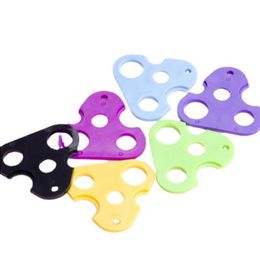 Triangle Leaf Shape Refillable Essential Oil Opener Key Corkscrew Tool Remover Roller Balls Caps Refillable Bottles Accessories Iquib