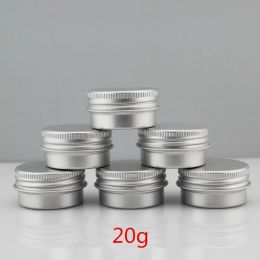 50pcs/lot 20G Aluminum Jar 20ml metal Cosmetic Packaging Container professional cosmetics container