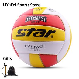 Balls Star Size 5 Volleyball Soft Touch Official Standard Training VB805 Indoor Outdoor Beach Adults Volleyballs Free Gifts 230615