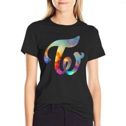 Women's Polos Twice Nebula T-Shirt Short Western Dress For Women