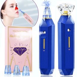 Face Care Devices 2 In 1 Small Bubble Cleasing Machine BlackHEAD Remover Pore Vacuum Cleaner Electric Micro and Hydration 230615