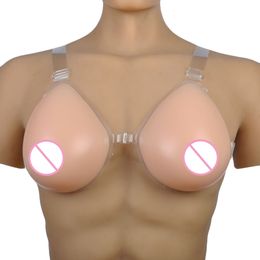 Breast Form Shoulder strap 500g 600g 800g fake breasts silicone cancer breast prosthesis false boobs for mastectomy crossdresser shemale use 230615