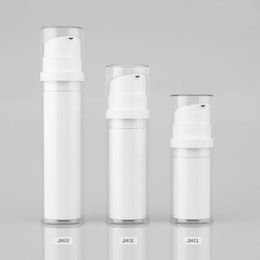 50pcs/lot 15ml 30ml 50ml oblique mouth vacuum bottle Moisturising milk cosmetic bottle skin care cream bottle packaging material Irtsm