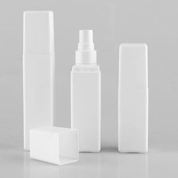 100pcs 60ml 75ml 90ml Makeup Empty Travel Plastic White Square Spray Bottles For Toner Perfume Tool 2023 New Aavdf
