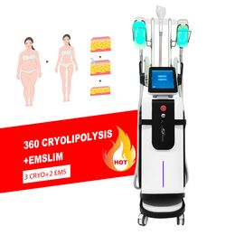 Factory price Cryolipolysie 4 Cryo Handles Cryotherapy Body Shaping 40K Cavitation Criolipolisis Cool Tech Slimming Machine