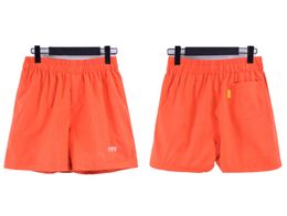 Men's Shorts designer shorts men shorts beach shorts summer fashion sports shorts women men shorts embroidery draw string pants orange color US size S-XL Y240506