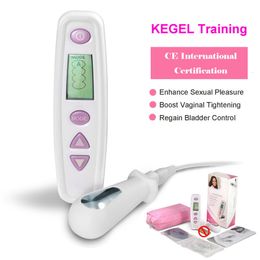 Feminine Hygiene TENS EMS Pelvic Floor Exerciser Muscle Stimulator Vaginal Trainer Kegel Women Improve Incontinence Intimate Sensation Tighten CE 230615