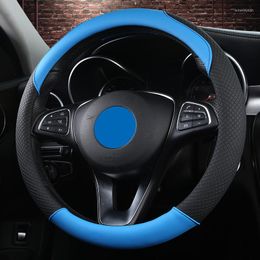 Steering Wheel Covers Customise Braiding Cover For Car Santa Fe 2013-2023 Ix45 Original Braid