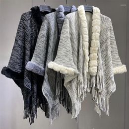 Women's Sweaters European And American Wind Winter Europe The United States Foreign Trade Cross-border Tassel Cloak Shawl Sweater Female