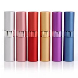 100pcs 15ml Portable metal Aluminium perfume bottle refillable cosmetic spray bottles empty bottle travel sub-bottle Rphse