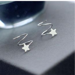 Stud Earrings Korean 925 Sterling Silver Star For Women 2023 Kids Wedding Fashion Jewelry Pendientes Mujer Moda Brincos