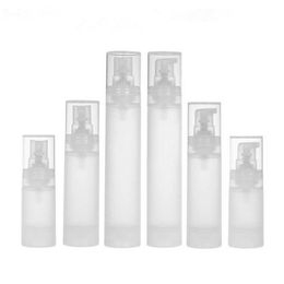 100PCS/LOT 15ml 30ml 50ml airless bottle frosted/matte vacuum pump bottle lotion bottle with PP material Qpqck