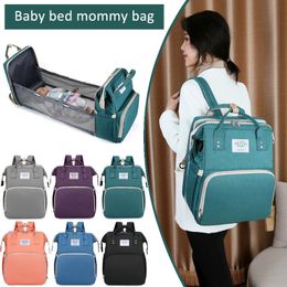 Diaper Bags Baby Bag Stroller For Maternity Backpacks Crib born Mommy Changing Table Mom Nylon 230615