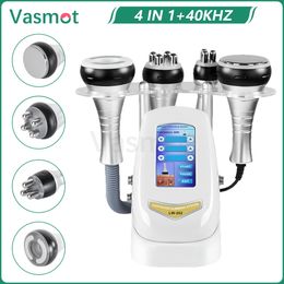Face Care Devices 40K 34IN1 Cavitation Ultrasonic Body Slimming Machine RF Beauty Device Massager Skin Tighten Face Lifting Vacuum Suction 230615