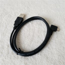 2 Metres 90 Degree Left Angle Micro USB Male to USB A Male Data Extension Power Cable for Android Phone Tablet 2m