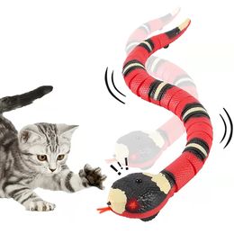 Smart Sensing Snake for Pet Dogs Cats Electric Automatic Toys USB Charging Accessories Kitten Toy Pet Dogs Game Play Toys