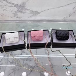 2023-Ladies Girls Calfskin Caviar Womens Designer bag Vanity Bags Genuine Leather Quilted Matelasse Crossbody Shoulder Mini Cometic