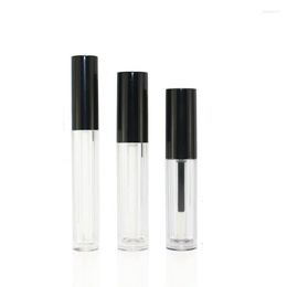 Storage Bottles 10pcs 3ml 5ml Empty Lip Gloss Tubes Refillable Container Lipstick Sample DIY Cosmetics Tool