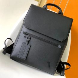 Quality Men s Shoulder Bags Backpacks Designer Black Genuine Leather Handbag Travel Backpack Tote Satchels Messenger Laptop Bag Briefcase
