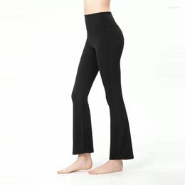 Active Pants Women's High-rise Flared Classic Yoga Fitness Casual Micro Quick-drying Breathable Wide-legged Trousers