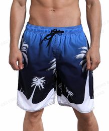 Men's Swimwear Men's Swimwear Men's Swimming Shorts Coconut Tree 3d Surf Board Shorts Colourful Striped Beach Shorts Men Trunks Masculina Swimsuit Sports Brief 230616