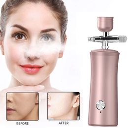 Face Care Devices PAKISS Portable Water Oxygen Sprayer Airbrush Face Skin Moisturising Handheld Nano ATomization Machine FY-902 230615
