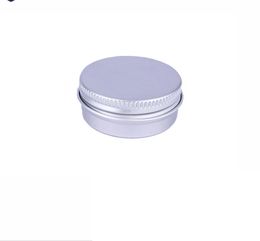 2021 new 15g Empty cosmetic aluminum jar 15ml metal tin cream packaging container Free