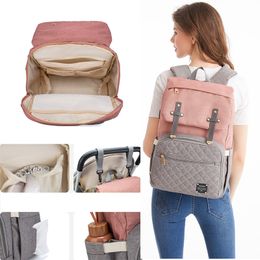 Diaper Bags Bag Multi Function Large Capacity Nappy Organiser with Changing Pad Backpack Mommy Baby Care Stroller 230615