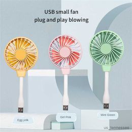 Electric Fans Cool Refreshing Natural Wind Plug Play Can Be Paired With Computer Convenient Summer Portable Small R230616