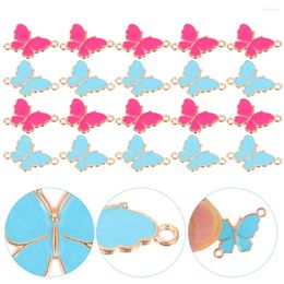 Beads 20Pcs Butterflies Embellishments Unique Charms Pretty Connectors