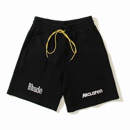 Rhude Shorts Designers Mens Basketball Panel Court Swim Trunks Sweat Senna Flight Yachting Short Bottoms Fashion Blue Green BlackMGFKMGFKMGFK