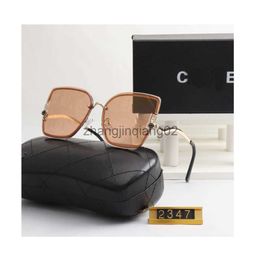 Designer Chanells Glasses Channelsunglasses Cycle Luxury Fashion Sports Polarize Sunglass Men Women Vintage Baseball Driving Oversized Black Orange Sun Glasses