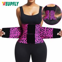 Slimming Belt Waist Trainer Sweat Belt Waist Trainer Girdle Corset Women Tummy Body Shaper Shapewear Fat Burning Fitness Modeling Strap 230615