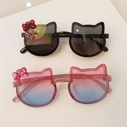 Детские солнцезащитные очки Маленькие девочки и мальчики универсальный новый милый мультфильм -хрустальные солнцезащитные очки для мальчиков и девочек -солнцезащитных очков