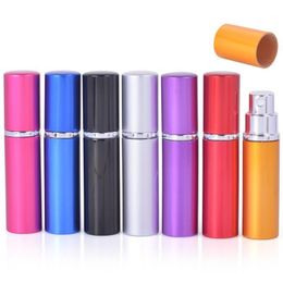 5ml Mini Spray Perfume Travel Refillable Empty Cosmetic Container Perfume Bottle Atomizer Fakhp