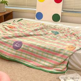 Blanket Retro Blanket Cute Food Office Blanket Thick Warm Fluffy Covers Throw Blanket Home Bedroom Decoration R230616