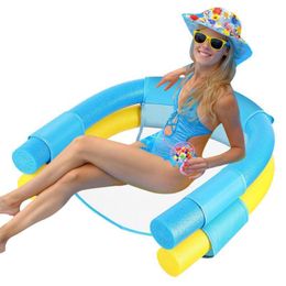 Air Inflation Toy Summer Swim Inflatable Floating Water Mattresses Hammock Lounge Chairs Pool Water Sports Toys Floating Mat Pool Toys For Adults 230616