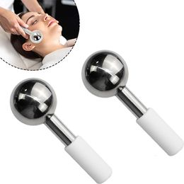Face Care Devices Ice Globes Cold Stainless Steel Roller Skin Beauty Spa Cooling Globe Massage Ball Face Care Cryo Freeze Stick 230615