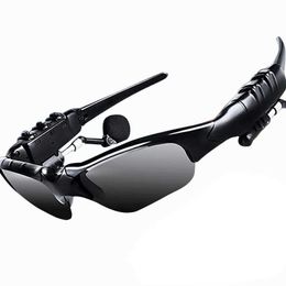 JSJM Hot Selling Outdoor Cycling Sports Glasses Wireless Headphones With Microphone Smart Bluetooth Of Headphones Sunglasses